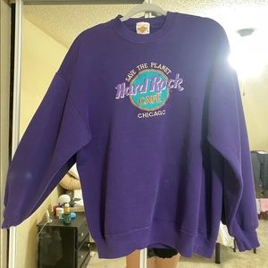 Vintage Hard Rock Cafe crew sweatshirt